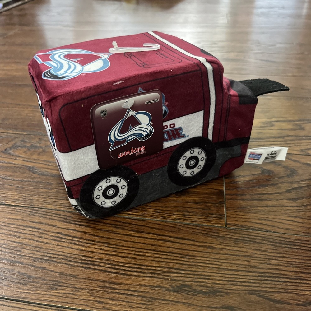 Bleacher Creatures Colorado Avalanche Zamboni Plush Toy New